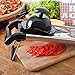 [Improved] V-Blade Mandoline Food Slicer + FREE Cut-Resistant Gloves | Stainless Steel Adjustable Vegetable Mandolin Slicer, Julienne Cutter | Includes 5 Inserts, Food Holder & Blade Guard