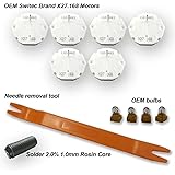 GM Chevrolet Silverado Stepper Motor Repair Kit By Dr.speedometer (6 motor kit) - X27 168 - Fits All 03-06 Chevy Silverados, Tahoes, Yukons, Suburbans +