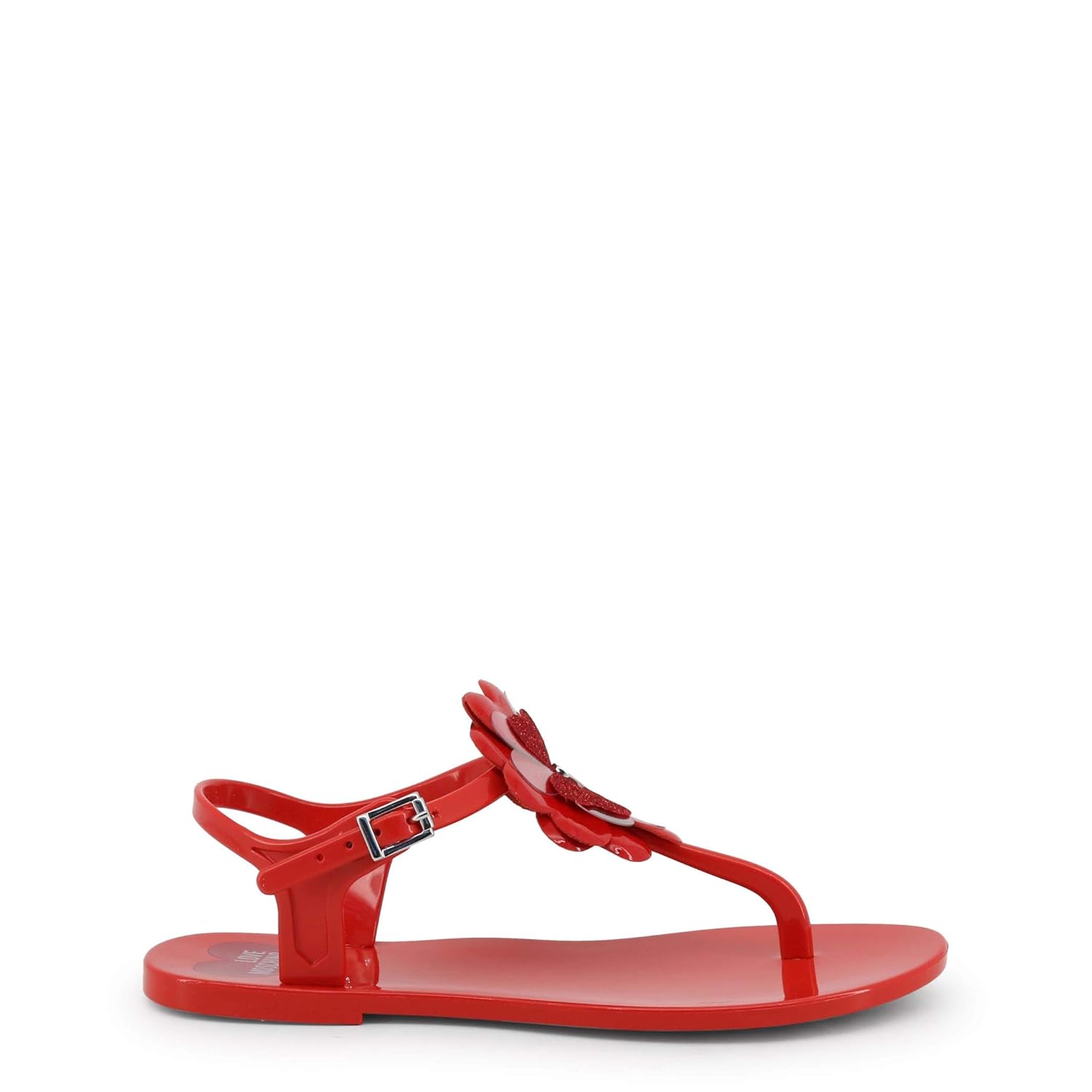 love moschino flip flops