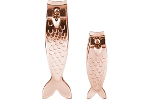 Kikkerland Copper Big Fish & Little Fish Nail Clipper Set