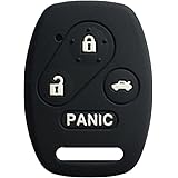 Rpkey Silicone Keyless Entry Remote Control Key Fob Cover Case protector Replacement Fit For Honda Accord Accord Crosstour CR