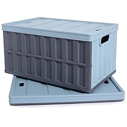 Citylife 64L Collapsible Storage Bins with Lids