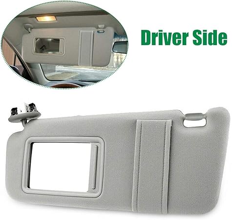 Amazon Gaofeiltf 左運転席側サンバイザー サンルーフとバニティライト付き 07 11年式トヨタカムリ用 交換部品番号743 B0 サンバイザー 車 バイク