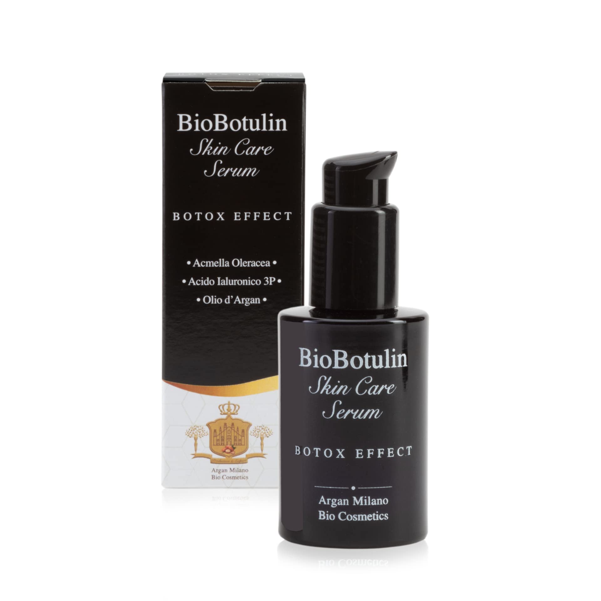 BioBotulin Skin Care Serum - 30 ml - anti-wrinkle face serum for women and men - Ingredients: anti-aging, anti-wrinkle, anti-age - Acmella, 3P Hyaluronic Acid, Argan, Vitamin B5