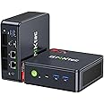 GMKtec M6 Gaming PC Mini AMD Ryzen 5 6600H(Max 4.5GHz) Dual NIC LAN 2.5G DDR5 Dual SSD Slot/WiFi 6E, USB3.2, USB-C, BT5.2, DP, HDMI, Dual Fan