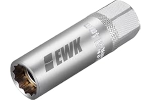 EWK 14mm 12 Point Thin Wall Magnetic Spark Plug Socket for BMW, Mini Cooper, Nissan, Infiniti