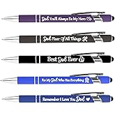 ZuEiiDop Dad Pen Gift Valentines Day Birthday Gifts for Dads Father's Day Gifts from Daughter Son Daddy Christmas Easter Gift Best Dad Ever Ballpoint Pen Set for Dads Who Have Everything Fathers Daddy