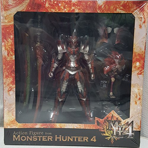 [E-capcom Limited] Monster Hunter 4 Full Operation Action Figure Series Equipped with Hunter Reus (Swordsman)