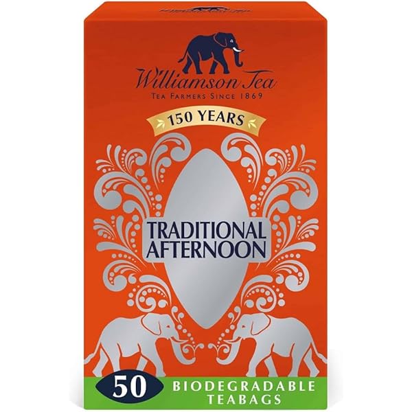 Amazon.com : Williamson Tea English Breakfast Case of 4 X 50 Bags
