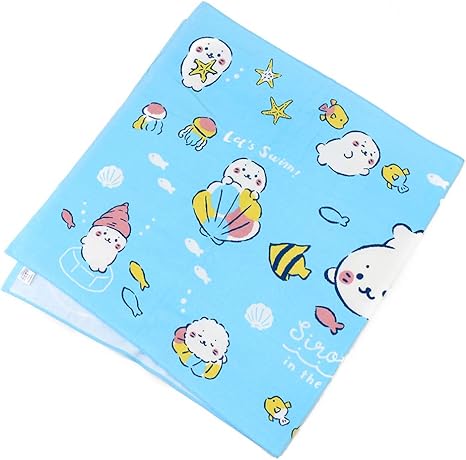 Amazon マザーガーデン Mother Garden しろたん ビッグタオル 大判タオル プール 水泳 シェル柄 バスタオル ホーム キッチン オンライン通販