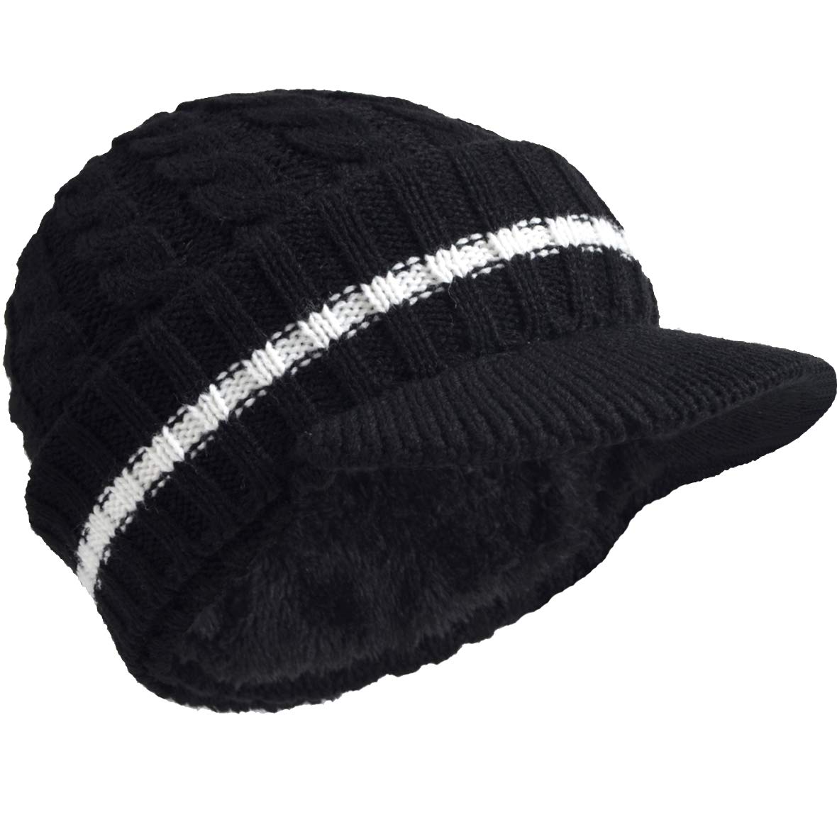 Jewelry Retro Newsboy Knitted Hat 