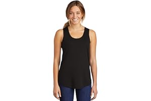 District Made Ladies Perfect Tri Racerback Tank. DM138L