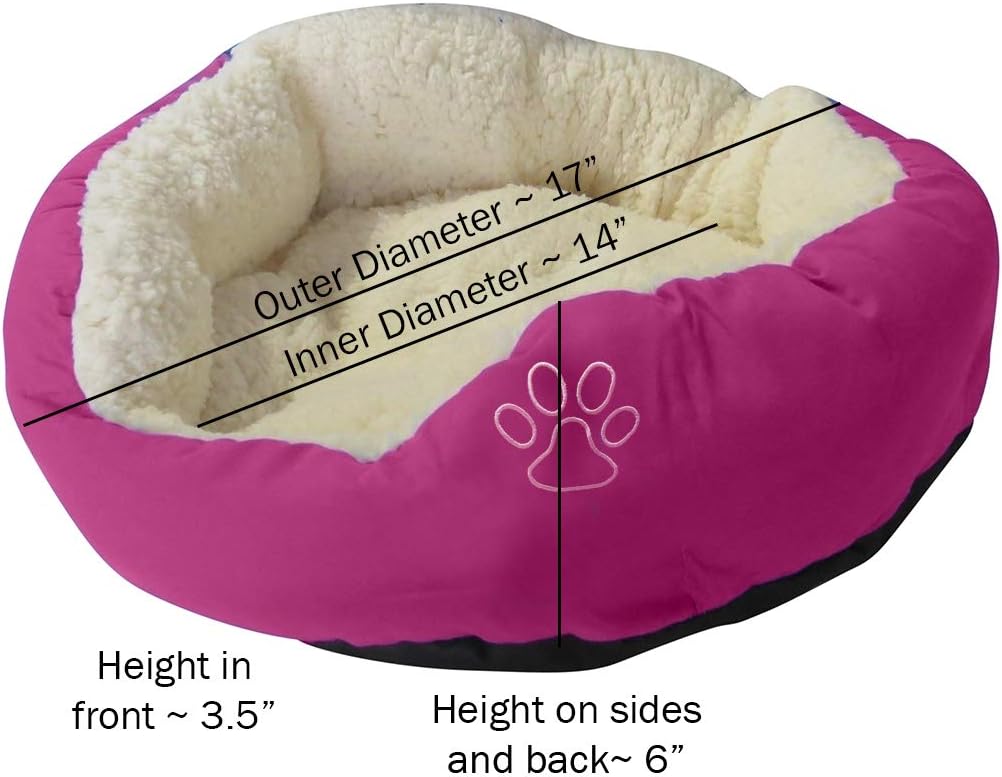 Evelots Pet Bed for Cat/Small Dog-New Model-Soft-Warm/Cozy-Easy Washing-5 Colors : Pet Supplies