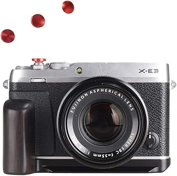 Amazon Wepoto Gp Xe3メタルブラケットカメラ木製ハンドグリップ