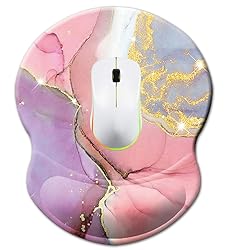 Mouse Pad with Wrist Support, Non Slip Mousepad