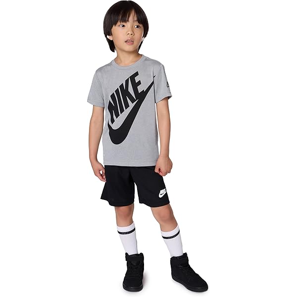 NIKE - NIKE FREAK Tee/SHORT PANTS SETUP【M】 Amazon.com: Nike Little Boys Dri-FIT Graphic Tee & Shorts 2