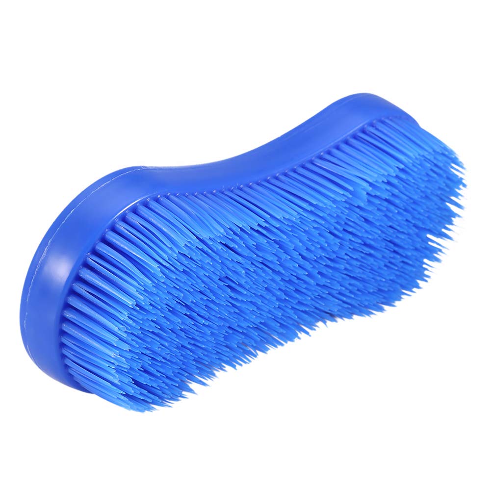 Zerodis Professional Horse Brush, Silicone Horse Cleaning Grooming Brush Lightweight Portable Brush Equestrian Massage Tool