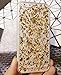 Blingy's iPhone 6/6S Case, Sparkling Gold Bling Bling Flexible Soft Clear Case with Gold Leaflets Built-in for iPhone 6/6S- Retail Packaging (Gold Flakes)