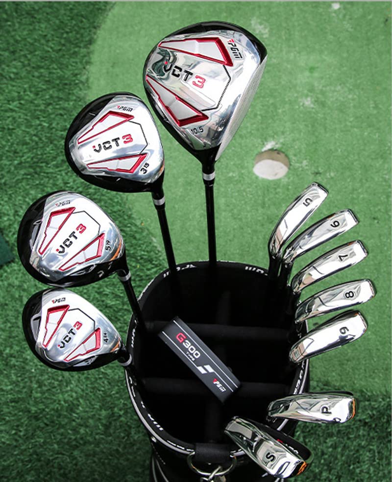 Golf Clubs Complete Set for Men 13 Piece Includes Titanium Golf Driver