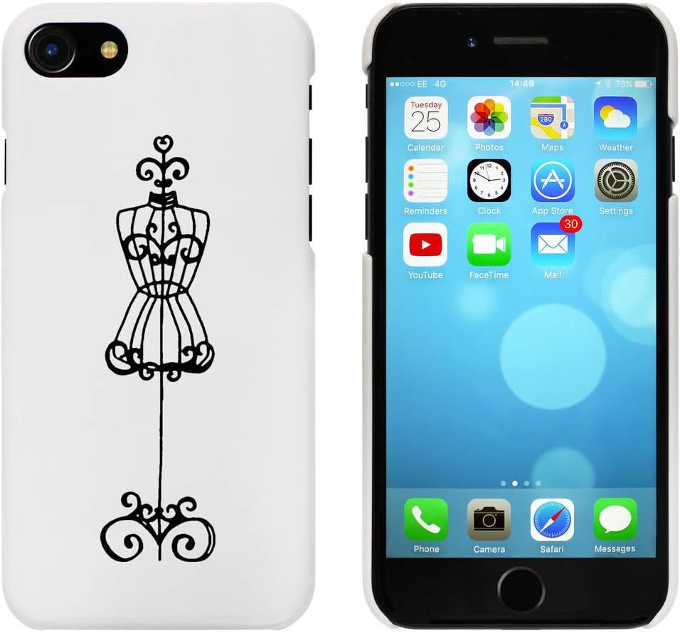 Azeeda White 'Dressmaker's Dummy' Case for iPhone 7 (MC00061450)