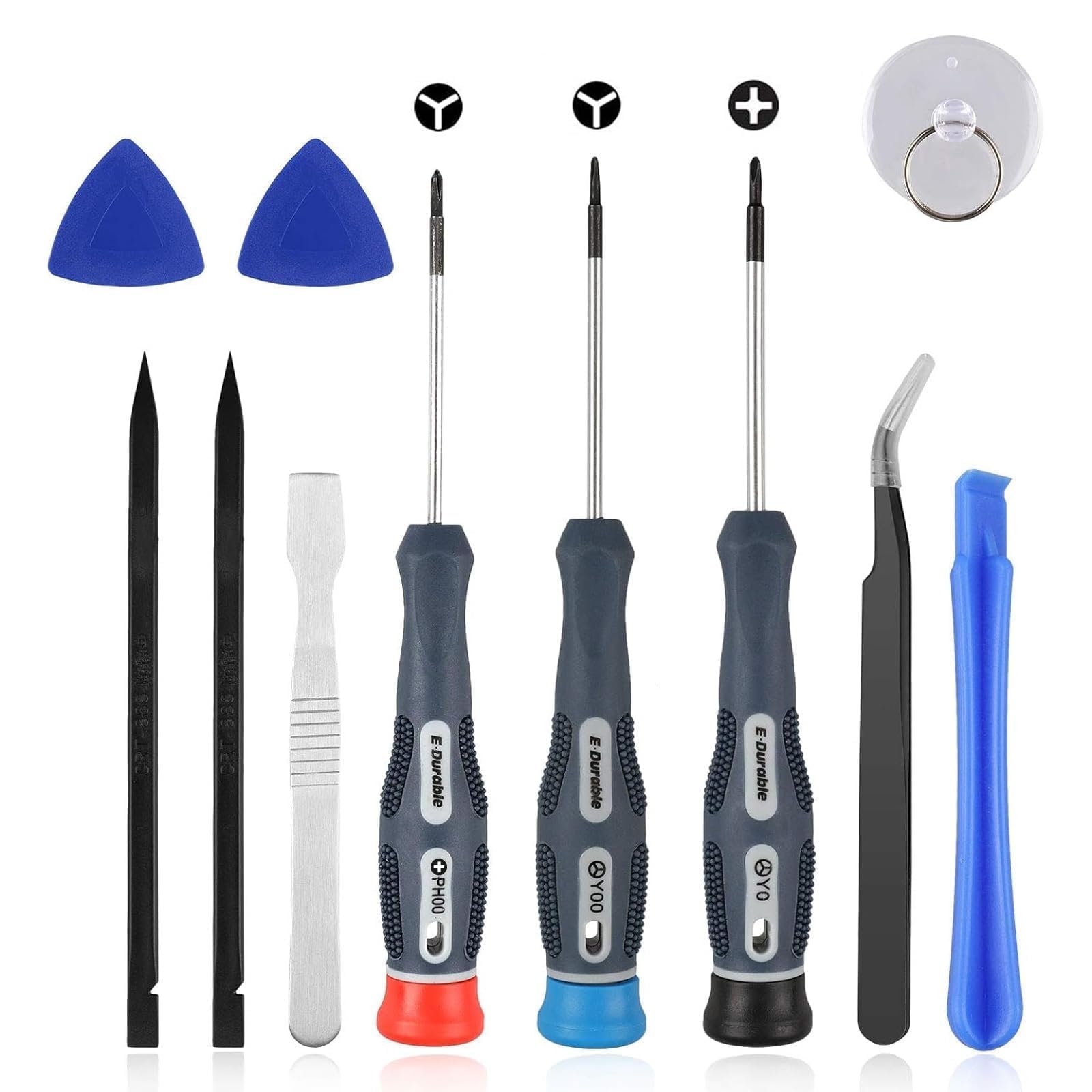 EEEKit Precision Screwdriver Kit for Nintendo Switch, Phillips Triwing Screwdriver Repair Tool for Switch Lite, Joycon Controller, 3DS, Wii, GBA
