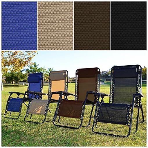 Caravan Sports Infinity Oversized Zero Gravity Chair, Black