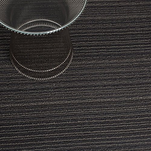 Chilewich Skinny Stripe Doormat, 18 by 28-Inch, Steel