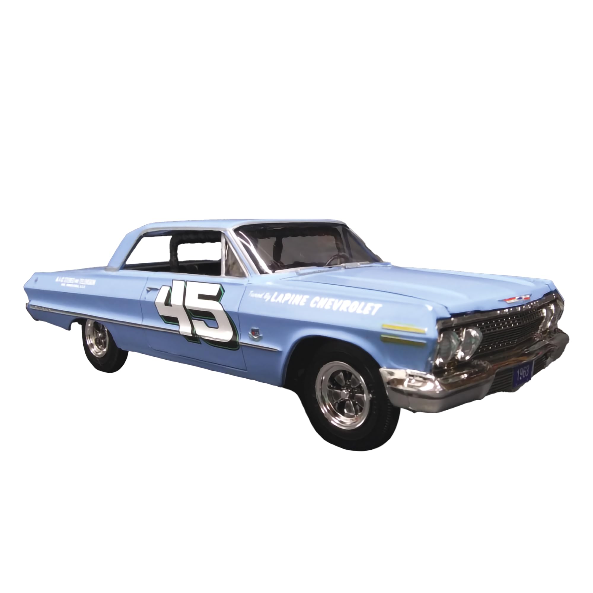 Photo 1 of AMT 1963 Chevy Impala SS Hardtop - 1/25 Scale Model Kit - Buildable Vintage Vehicles for Kids and Adults