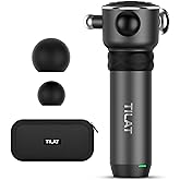 TILAT Massager Gun Deep Tissue, Cordless Vibrating Muscle Massage Gun - Handheld Quick Release Massager for Back, Neck and Fascial Binding - Targetred Trigger Point Therapy Massage Gun