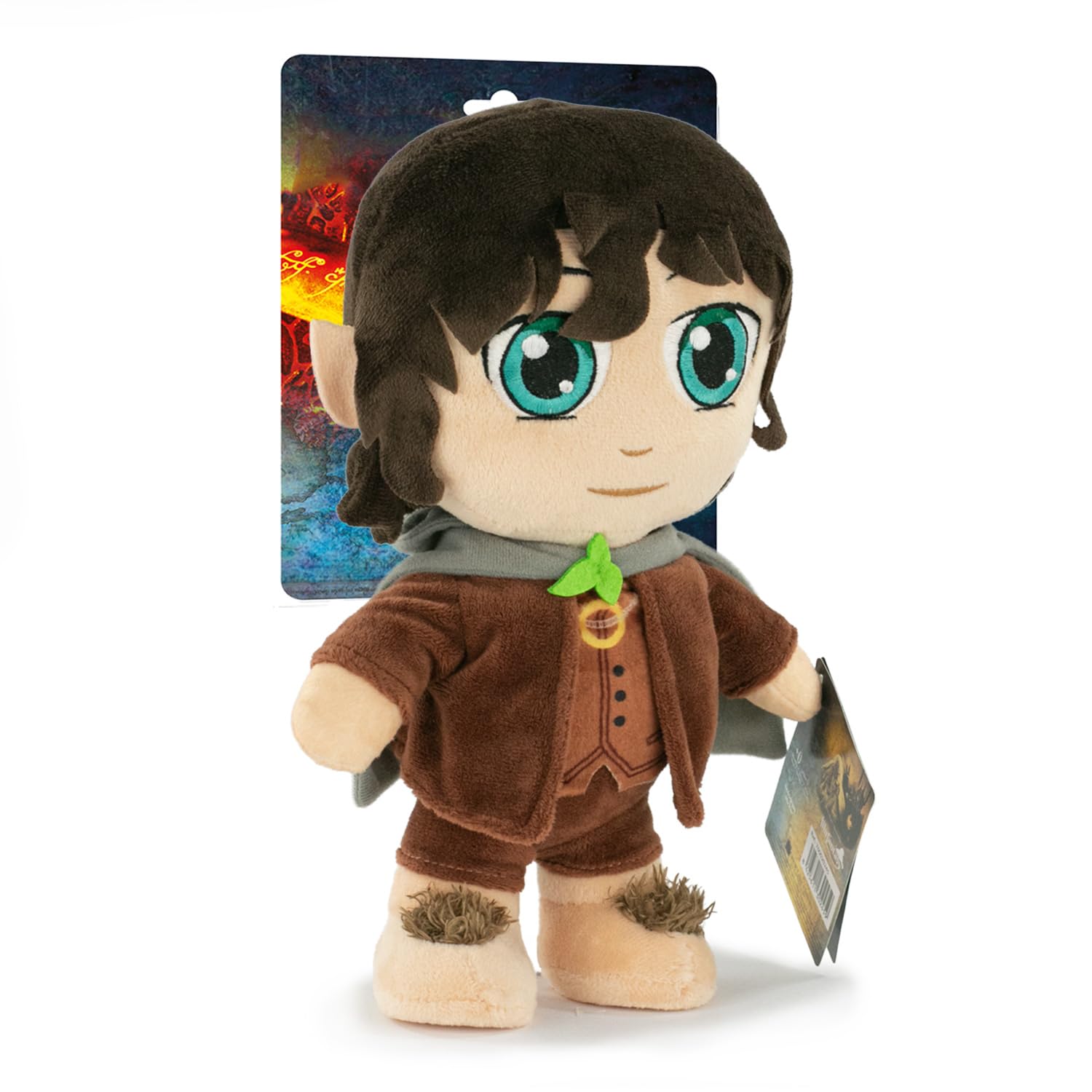 BARRADO The Lord of The Rings - The Lord of the Rings 28cm Aragorn Frodo Gandalf Gollum Legolas Collector's Edition Plush - Super Soft Quality (Without Presentation Box, Frodo)