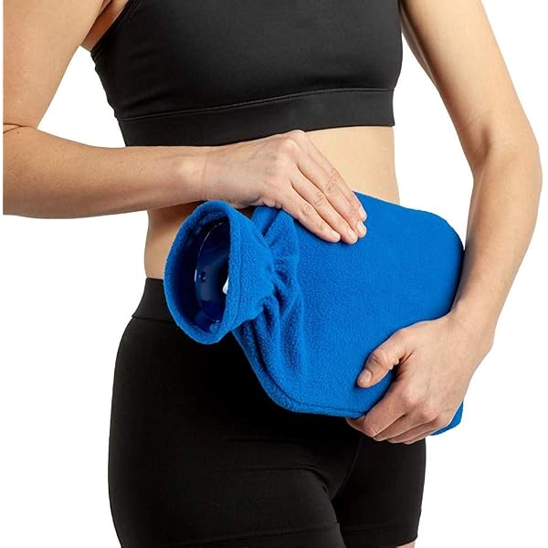 Bouillotte Transparente 160 Ml PVC - Compresse Chaude Ou Froide Réutilisable, Pour Mains, Muscles, 14.5x8.5cm