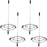 4PCS Check Spindle, Receipt Holder Spike, Stainless Steel Bill Fork, Memo Holder Spike