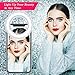 YBLNTEK Clip on Selfie Ring Light [Rechargeable Battery] with 40 LED for Smart Phone Camera Laptop Camera Photography Video Lighting Clip, Round Shape, White