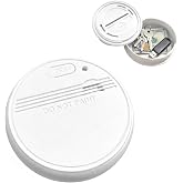 3D Realistic Fake Smoke Detector Hidden Container,Ceiling Storage Box | Hidden In Plain Sight Design, Secret Stash Container for Cash Keys Jewelry, For Home Apartment Office Bedroom Use