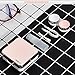 Qishi Mini Travel Simple Contact Lens Case Box Container Holder (Pink)