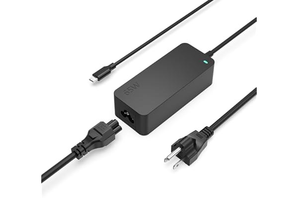 Charger for Lenovo Laptop, USB C - New Version - 10Ft Extended Sturdy Cable, Power Light, (UL Certified Safety), PD Fast Charging, Thinkpad, Yoga, 65W, 45W