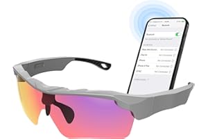 Jojovenusmall Smart Glasses,Smart sunglasses bluetooth,Bluetooth cycling glasses,Bluetooth speaker sunglasses,Waterproof(Colours)