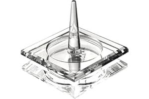 H&D HYALINE & DORA H&D Square Crystal Glass Ring Holder for Jewelry Clear_square1