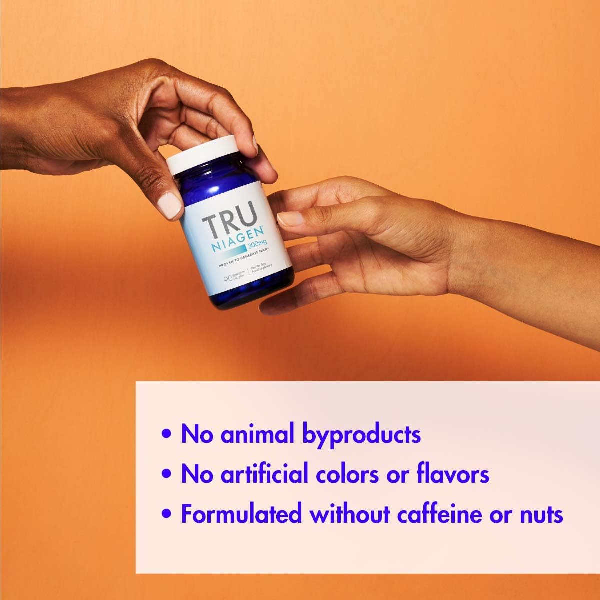 TRU NIAGEN NAD+ Supplement Niacin as Nicotinamide Riboside for Reduction of Tiredness & Fatigue, Patented Formula NR - Image 3