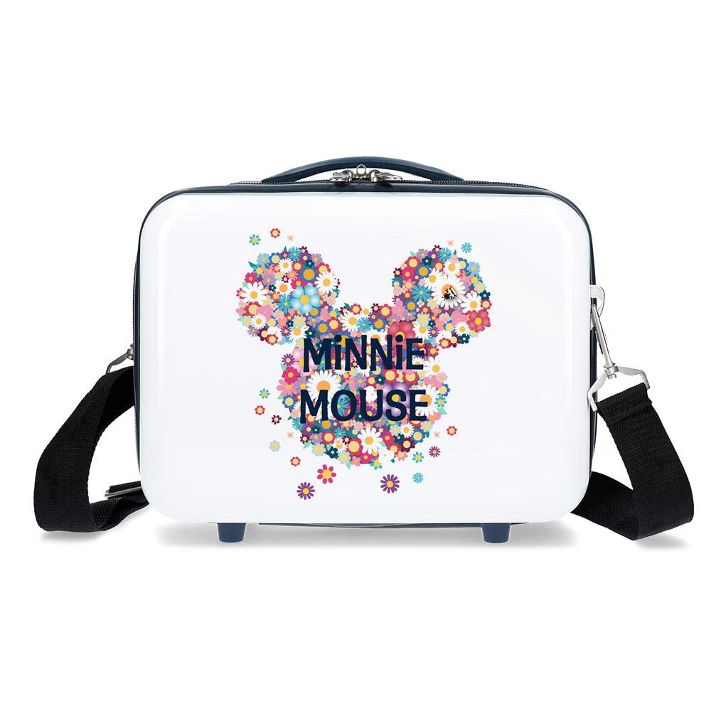 Minnie Sunny Day Flowers Blue ABS Beauty Case