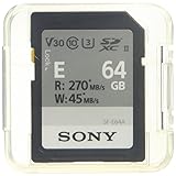 Sony 64GB E Series UHS-II SDXC Memory Card