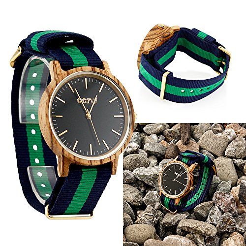 wooden wrist watch