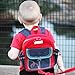 Toddler Backpack with Leash Never Lets Your Kids Get Away! Cute Child Safety Harness Bag for Pre-School! Keeps Essential Items Ready for Childcare! Great for Boys and Girls ! (Old Red)