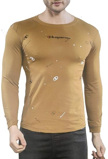 champion t shirt brown