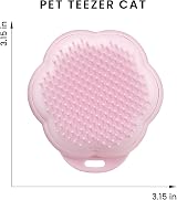 Tangle Teezer Pet Teezer Cat Brush Pink for Kittens & Cats Short to Medium Hair view 7