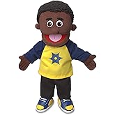 14" Jordan, Black Boy, Hand Puppet