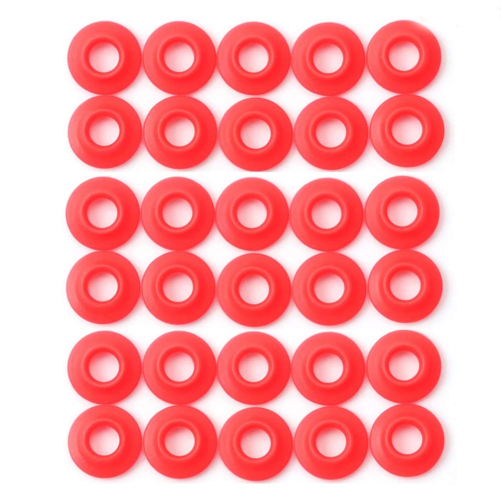 30Pcs Silicone Rubber Grolsch Gaskets Washers for Ez Cap Swing Flip Top Bottle Home Brew Beer Soda Bottle Seal