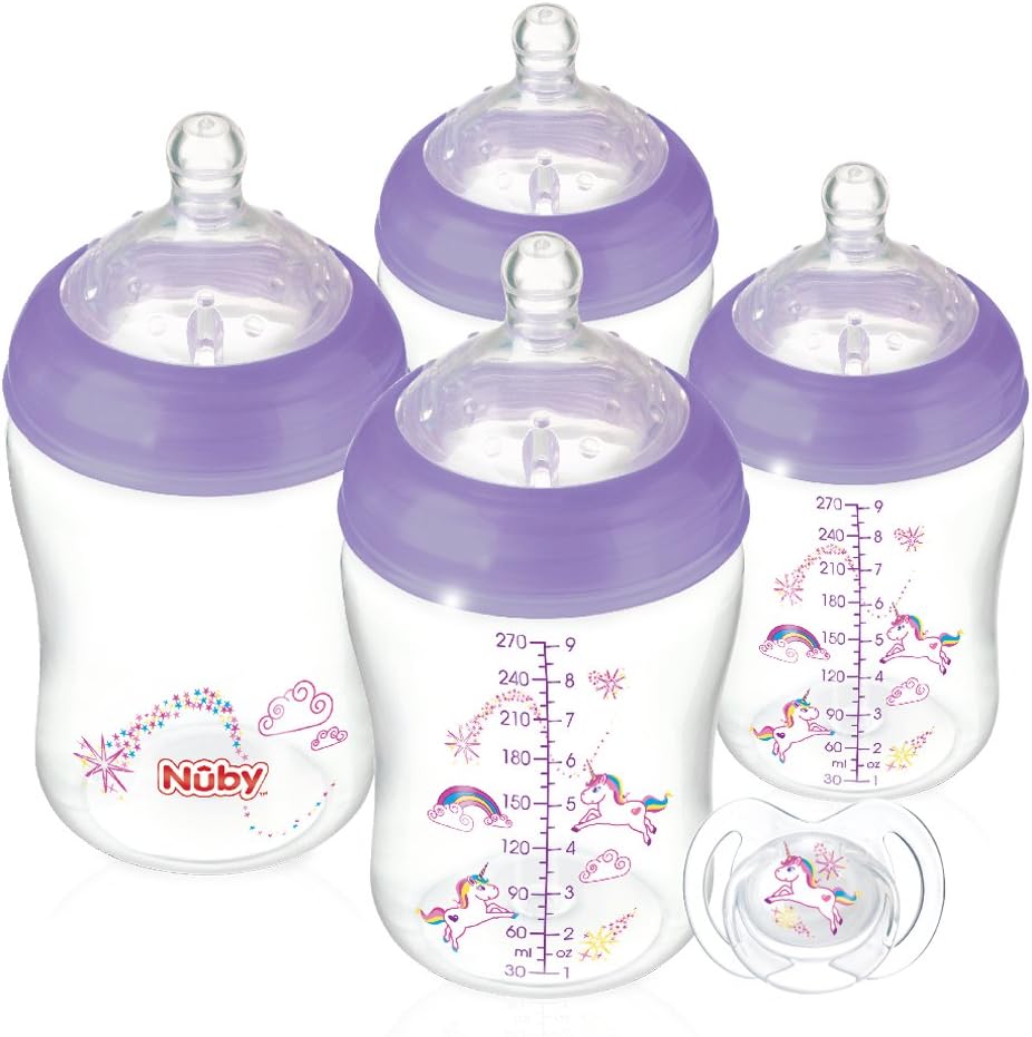 nuby unicorn bottles