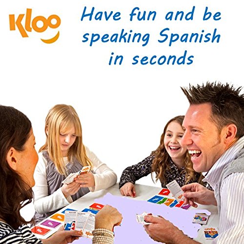 KLOO's Race to Madrid - The Learn to Speak Spanish Language Board Game