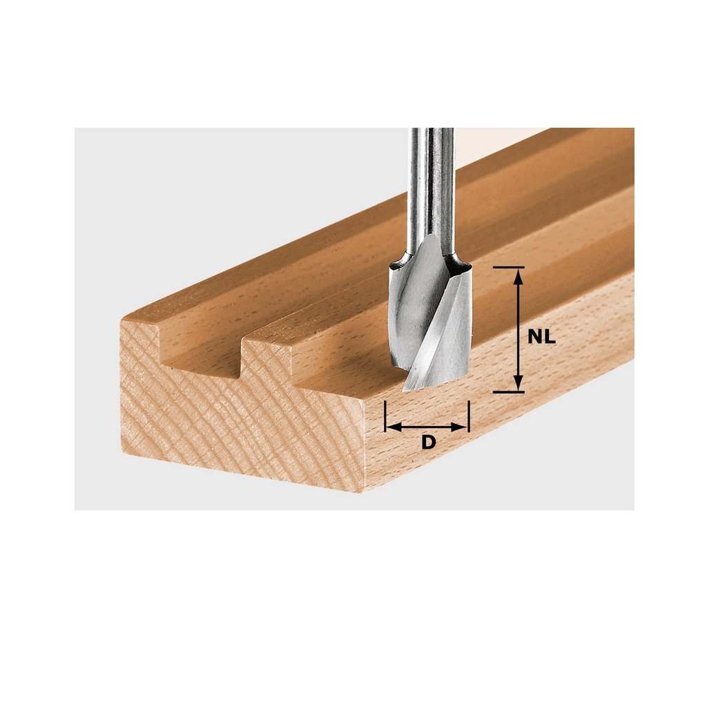 Festool 490980 Spiral Bit, Hw 10 x 30 mm